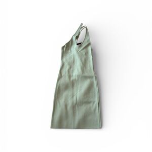 Mint Green Guess Bodycon One Shoulder Strappy Dress NWT